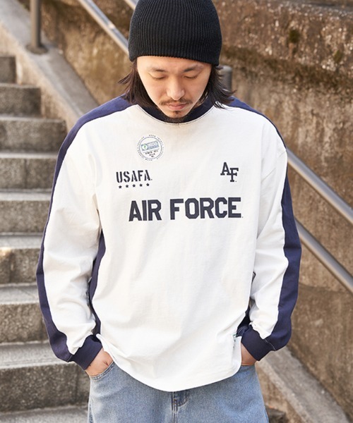 DISCUS ATHLETIC（ディスカス　アスレチック）の「DISCUS ATHLETIC ユニフォームロンT（Tシャツ/カットソー・メンズ・ブラック/ネイビー・M）」の3枚目の写真