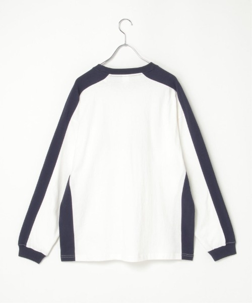DISCUS ATHLETIC（ディスカス　アスレチック）の「DISCUS ATHLETIC ユニフォームロンT（Tシャツ/カットソー・メンズ・ブラック/ネイビー・M）」の18枚目の写真