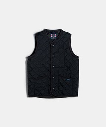 LAVENHAM ラベンハム キルティングベスト M 英国製 ネイビー Lavenham｜ラベンハム（メンズ）のベスト（ブルー・ネイビー/青色系
