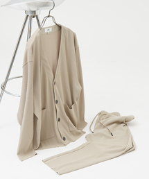 AH ABAHOUSE | 【AH ABAHOUSE/セットアップ対応】プリーツ カーディガン(カーディガン/ボレロ)