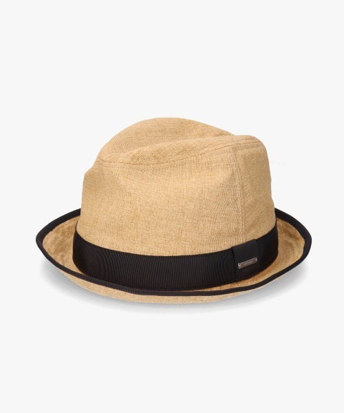 OVERRIDE（オーバーライド）の「OVERRIDE  PAPER CLOTH FEDORA / オーバーライド（ハット・メンズ・グレー/ホワイト/ベージュ/ホワイト系/グレー系/ベージュ系・59cm/61cm）」の5枚目の写真