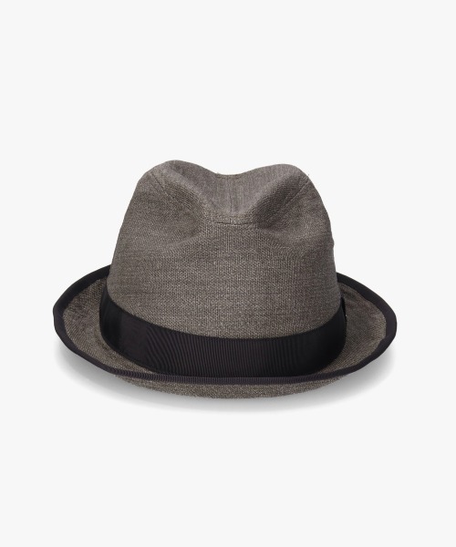 OVERRIDE（オーバーライド）の「OVERRIDE  PAPER CLOTH FEDORA / オーバーライド（ハット・メンズ・グレー/ホワイト/ベージュ/ホワイト系/グレー系/ベージュ系・59cm/61cm）」の18枚目の写真