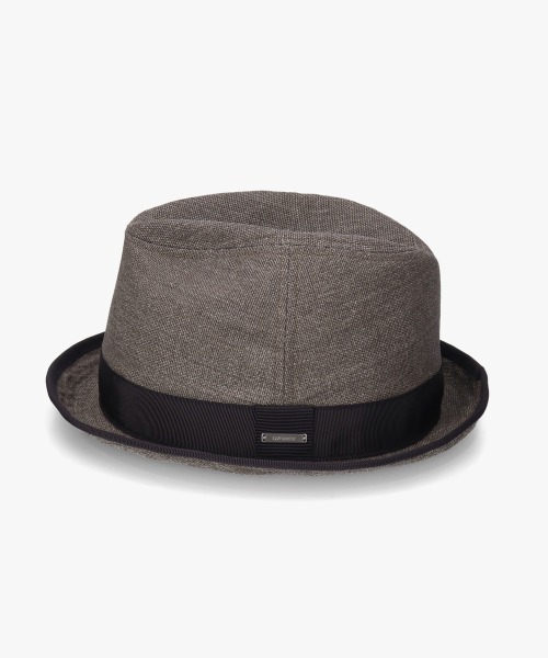 OVERRIDE（オーバーライド）の「OVERRIDE  PAPER CLOTH FEDORA / オーバーライド（ハット・メンズ・グレー/ホワイト/ベージュ/ホワイト系/グレー系/ベージュ系・59cm/61cm）」の19枚目の写真