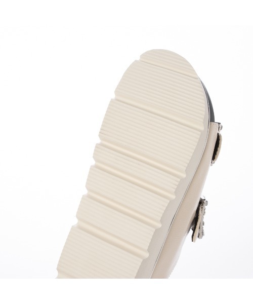 carino(カリーノ)の「厚底ビジューバックルサンダル(サンダル・レディース・シルバー/ブラック/アイボリー・S/M/L/LL)」の18枚目の写真