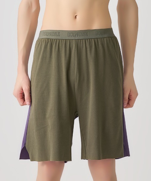 BODY WILD（ボディーワイルド）の「BODY WILD/ボディワイルド フィットトランクス ブリーフ内蔵 まったく新しい未体験パンツ（トランクス・メンズ・ブラック/オリーブ/ピンク系その他・MEDIUM/LARGE）」の4枚目の写真