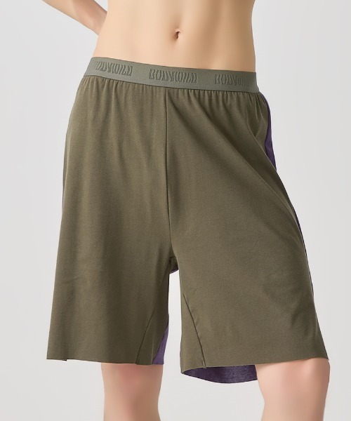 BODY WILD（ボディーワイルド）の「BODY WILD/ボディワイルド フィットトランクス ブリーフ内蔵 まったく新しい未体験パンツ（トランクス・メンズ・ブラック/オリーブ/ピンク系その他・MEDIUM/LARGE）」の5枚目の写真