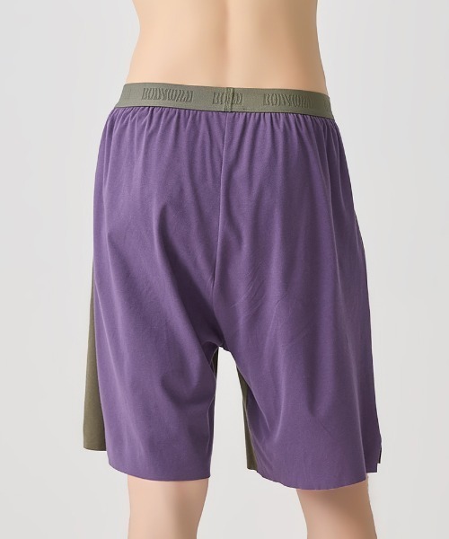 BODY WILD（ボディーワイルド）の「BODY WILD/ボディワイルド フィットトランクス ブリーフ内蔵 まったく新しい未体験パンツ（トランクス・メンズ・ブラック/オリーブ/ピンク系その他・MEDIUM/LARGE）」の6枚目の写真