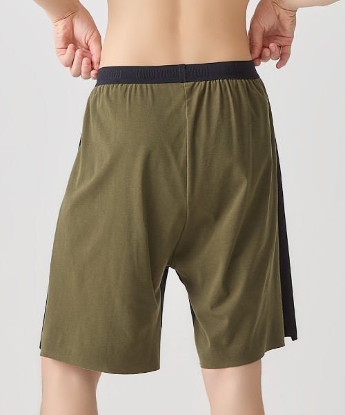 BODY WILD（ボディーワイルド）の「BODY WILD/ボディワイルド フィットトランクス ブリーフ内蔵 まったく新しい未体験パンツ（トランクス・メンズ・ブラック/オリーブ/ピンク系その他・MEDIUM/LARGE）」の18枚目の写真