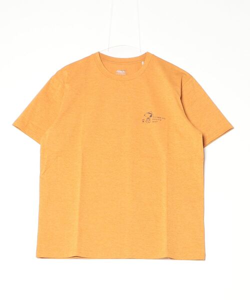 PEANUTS(ピーナッツ)の「ピーナッツ グラフィック半袖T 等高線(スヌーピー)(Tシャツ/カットソー・メンズ・ホワイト/ブラック/グリーン/イエロー・LL/S/M/L/3L)」の4枚目の写真