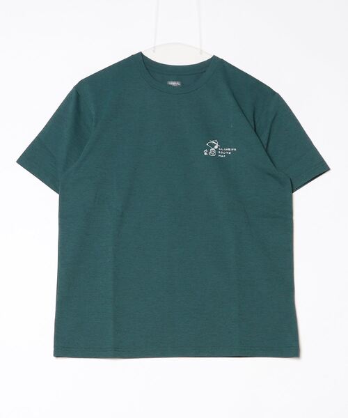 PEANUTS(ピーナッツ)の「ピーナッツ グラフィック半袖T 等高線(スヌーピー)(Tシャツ/カットソー・メンズ・ホワイト/ブラック/グリーン/イエロー・LL/S/M/L/3L)」の3枚目の写真