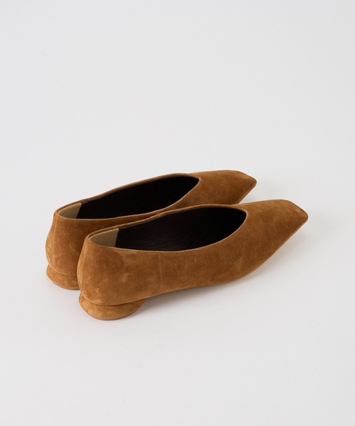 Mazell（マゼル）の「Mazell / シープレザースクエアフラット【Mazell】（パンプス・レディース・その他1/ブラック/キャメル/オフホワイト・39/37/38/35/40/36）」の16枚目の写真