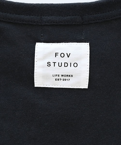 FOV(フォブ)の「フォブ BONJOUR 6分袖Tシャツ(Tシャツ/カットソー・キッズ・サックスブルー/ブラック/アッシュグレー・M/XL/L/S)」の12枚目の写真
