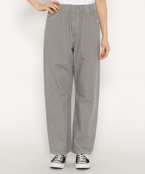 ベーシックタックワイドパンツ [M3847] - レディース