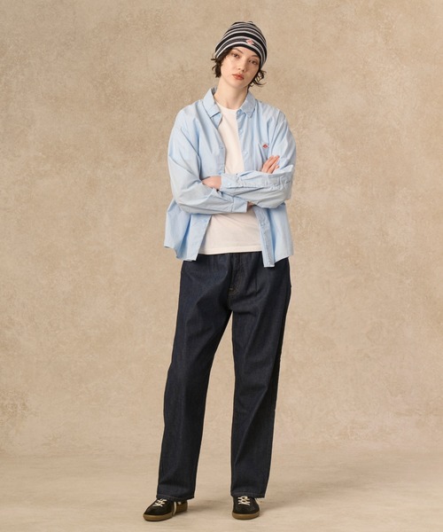 WOMEN'S COLOR DENIM EASY PANTS（デニムパンツ）｜DANTON