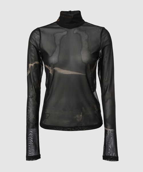 YOHEI OHNO（ヨウヘイオオノ）の「Graphic Mesh Top A（Tシャツ/カットソー・レディース・その他4/その他7/その他/その他6/その他1/その他2/その他3/その他5・36）」の4枚目の写真