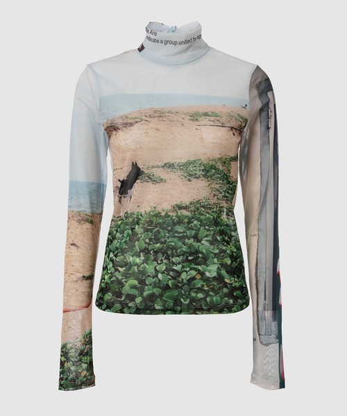 YOHEI OHNO（ヨウヘイオオノ）の「Graphic Mesh Top A（Tシャツ/カットソー・レディース・その他4/その他7/その他/その他6/その他1/その他2/その他3/その他5・36）」の5枚目の写真