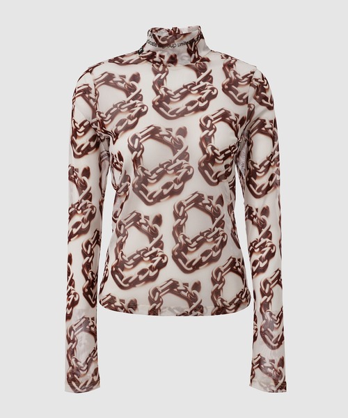 YOHEI OHNO（ヨウヘイオオノ）の「Graphic Mesh Top A（Tシャツ/カットソー・レディース・その他4/その他7/その他/その他6/その他1/その他2/その他3/その他5・36）」の6枚目の写真