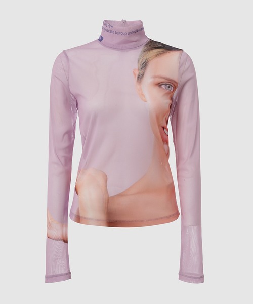 YOHEI OHNO（ヨウヘイオオノ）の「Graphic Mesh Top A（Tシャツ/カットソー・レディース・その他4/その他7/その他/その他6/その他1/その他2/その他3/その他5・36）」の8枚目の写真