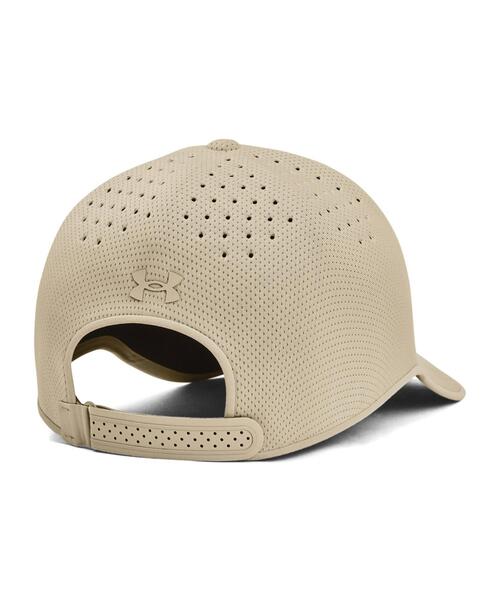 UNDER ARMOUR(アンダーアーマー)の「UAステルス フォーム アンクラッシャブル キャップ(ライフスタイル/メンズ/レディース)(キャップ・レディース・ベージュ・M-L/L-XL/S-M/XXL)」の10枚目の写真