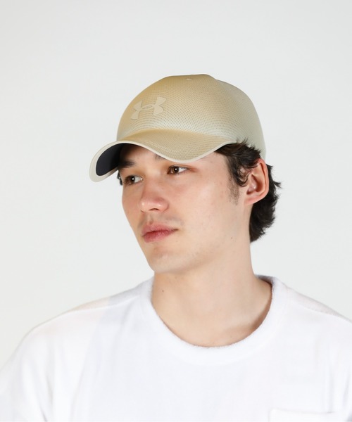 UNDER ARMOUR(アンダーアーマー)の「UAステルス フォーム アンクラッシャブル キャップ(ライフスタイル/メンズ/レディース)(キャップ・レディース・ベージュ・M-L/L-XL/S-M/XXL)」の7枚目の写真