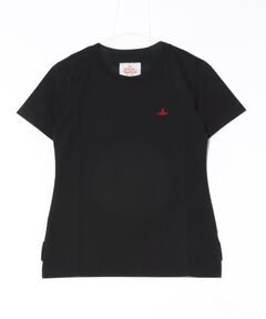 ｵｰｶﾞﾆｯｸｺｯﾄﾝ天竺ﾍﾞｰｼｯｸﾗｳﾝﾄﾞﾈｯｸTｼｬﾂ（Tシャツ/カットソー