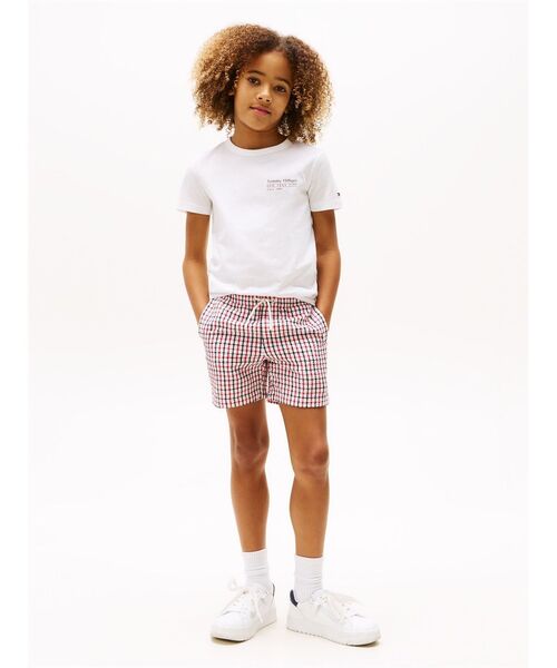 TOMMY HILFIGER（トミーヒルフィガー）の「BOYS フラッグファンショートスリーブTシャツ（Tシャツ/カットソー・キッズ・イエロー/ライトグリーン/ホワイト・140cm/160cm/130cm/150cm）」の7枚目の写真