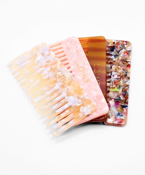 VATSURICA（バツリカ）の「〈LOINE〉アクリル ヘアコーム（ヘアブラシ・レディース・ホワイト系その他/その他/ブラウン系その他/ピンク系その他・FREE）」の17枚目の写真