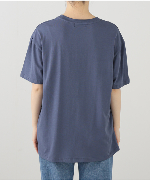 OPEN Yy（オープンワイワイ）の「【Geek Office / ギークオフィス】OPEN YY Knied YY SYMBOL T-SHIRT P（Tシャツ/カットソー・レディース・パープル/ホワイト・SMALL/MEDIUM）」の8枚目の写真
