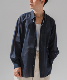 EDIFICE | E. ボイルコットン シアーシャツ(シャツ/ブラウス)