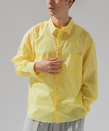 EDIFICE | E. ボイルコットン シアーシャツ(シャツ/ブラウス)