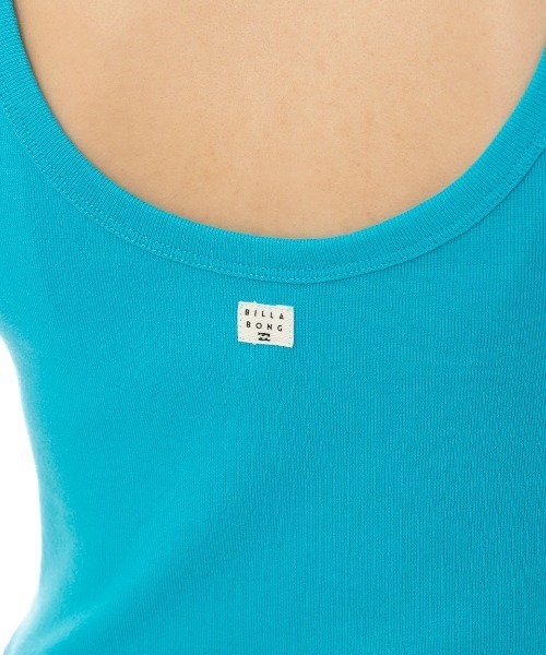 BILLABONG（ビラボン）の「BILLABONG レディース SUNSET ARCH TANK TOP タンクトップ 【2025年春夏モデル】/ビラボンロゴショート丈タンクトップ（タンクトップ・レディース・イエロー/ホワイト/ブルー系その他/ブラック・MEDIUM）」の11枚目の写真