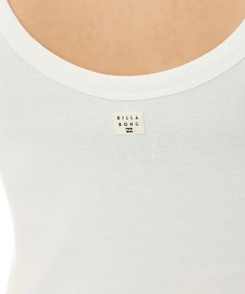 BILLABONG（ビラボン）の「BILLABONG レディース SUNSET ARCH TANK TOP タンクトップ 【2025年春夏モデル】/ビラボンロゴショート丈タンクトップ（タンクトップ・レディース・イエロー/ホワイト/ブルー系その他/ブラック・MEDIUM）」の14枚目の写真