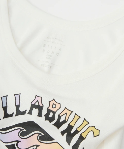 BILLABONG（ビラボン）の「BILLABONG レディース SUNSET ARCH TANK TOP タンクトップ 【2025年春夏モデル】/ビラボンロゴショート丈タンクトップ（タンクトップ・レディース・イエロー/ホワイト/ブルー系その他/ブラック・MEDIUM）」の15枚目の写真