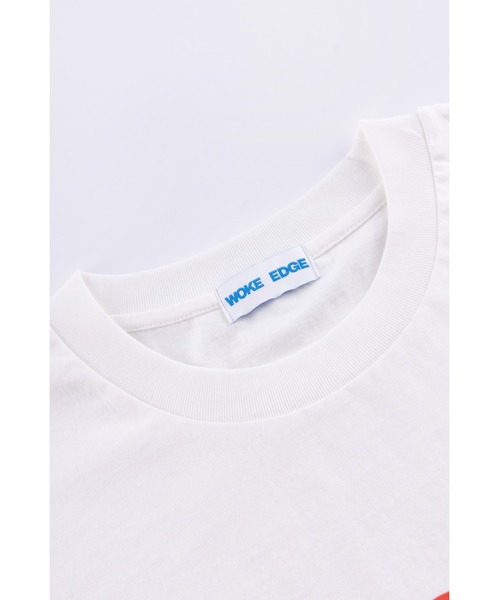 WOKE EDGE(ウォークエッジ)の「ティーシャツ|Pussy Posse Tee|WOKE EDGE(Tシャツ/カットソー・メンズ・ホワイト・L/M/XL/S)」の3枚目の写真