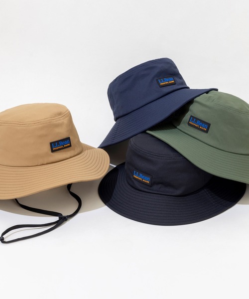 L.L.Bean(エルエルビーン)の「C0 ウォーターレペレント・ユーティリティ・ブーニー(ハット・メンズ・ネイビー/ベージュ/モスグリーン/ブラック・LARGE)」の9枚目の写真