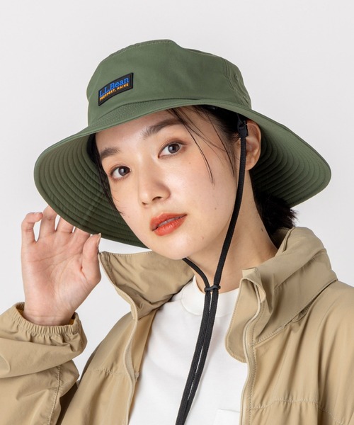 L.L.Bean(エルエルビーン)の「C0 ウォーターレペレント・ユーティリティ・ブーニー(ハット・メンズ・ネイビー/ベージュ/モスグリーン/ブラック・LARGE)」の7枚目の写真