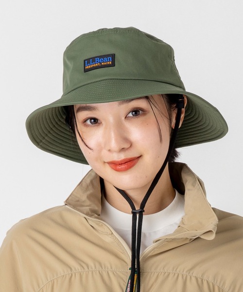 L.L.Bean(エルエルビーン)の「C0 ウォーターレペレント・ユーティリティ・ブーニー(ハット・メンズ・ネイビー/ベージュ/モスグリーン/ブラック・LARGE)」の8枚目の写真