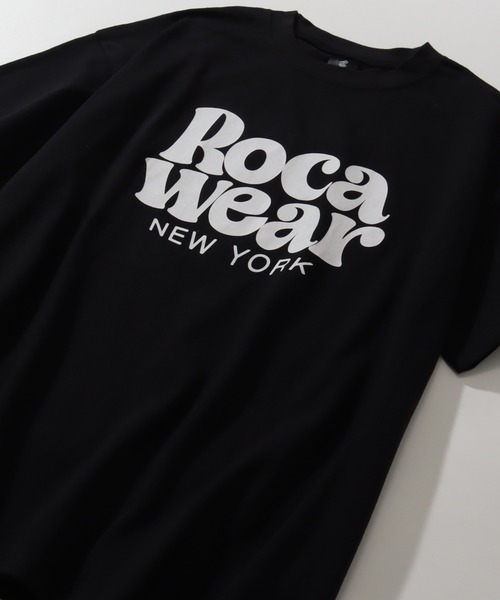 Rocawear - ★ROCA WEAR★ロカウェア★金箔プリント★ロング丈Tシャツ★S★Bガール ☆ROCA WEAR☆ロカウェア☆金箔プリント☆ロング丈Tシャツ☆S☆B
