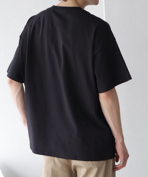 ROCAWEAR(ロカウェア)の「【ROCAWEAR/ロカウェア】ロゴプリント 半袖Tシャツ(Tシャツ/カットソー・メンズ・スミクロ/ブラック/ホワイト・XL/L/M)」の21枚目の写真