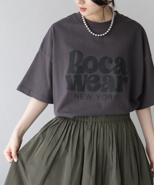セール】【ROCAWEAR/ロカウェア】ロゴプリント 半袖Tシャツ（Tシャツ