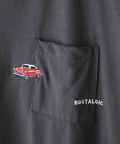 JEANS MATE(ジーンズメイト)の「【汗染みの目立ちにくいTシャツ ZEROSTAIN/ゼロステイン】胸ポケット 刺繍Tシャツ 防汚 UVカット アニマル おじさん ビール アメ車(Tシャツ/カットソー・メンズ・ホワイト系その他3/ホワイト系その他2/ブラック系その他2/ベージュ系その他3/ブルー系その他/ベージュ系その他・MEDIUM/X-LARGE/LARGE)」の19枚目の写真