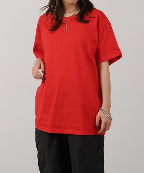 GILDAN（ギルダン）の「GILDAN/ギルダン プレミアムコットン 5.3oz 半袖Tシャツ 17色展開 2026年春夏（Tシャツ/カットソー・レディース・レッド/オレンジ/イエロー/ネイビー/ライトグレー/ホワイト/オレンジ系1/チャコール/ロイヤルブルー/ダークグレー/アーミー/ブラック/ライトブルー/ライトブラウン/サンドグレー/モスグリーン/ライトグリーン・M/S/XL/L）」の15枚目の写真