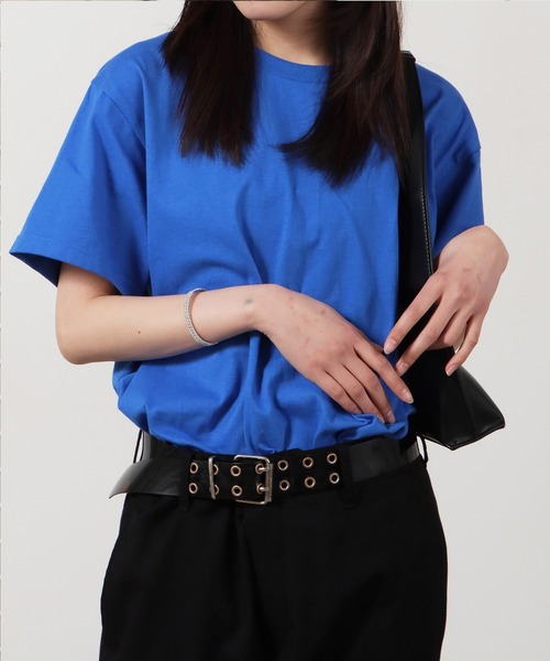 GILDAN（ギルダン）の「GILDAN/ギルダン プレミアムコットン 5.3oz 半袖Tシャツ 17色展開 2026年春夏（Tシャツ/カットソー・レディース・レッド/オレンジ/イエロー/ネイビー/ライトグレー/ホワイト/オレンジ系1/チャコール/ロイヤルブルー/ダークグレー/アーミー/ブラック/ライトブルー/ライトブラウン/サンドグレー/モスグリーン/ライトグリーン・M/S/XL/L）」の13枚目の写真