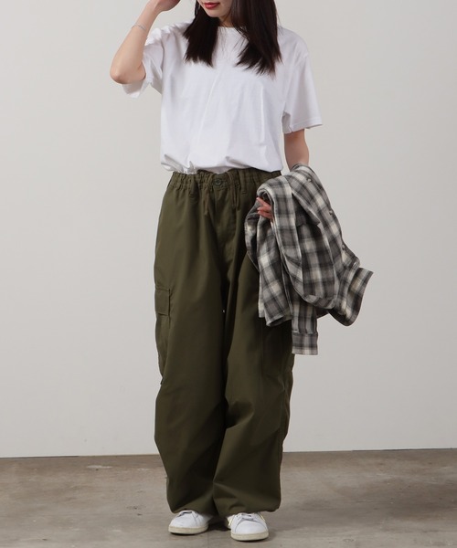 GILDAN（ギルダン）の「GILDAN/ギルダン プレミアムコットン 5.3oz 半袖Tシャツ 17色展開 2026年春夏（Tシャツ/カットソー・レディース・レッド/オレンジ/イエロー/ネイビー/ライトグレー/ホワイト/オレンジ系1/チャコール/ロイヤルブルー/ダークグレー/アーミー/ブラック/ライトブルー/ライトブラウン/サンドグレー/モスグリーン/ライトグリーン・M/S/XL/L）」の19枚目の写真