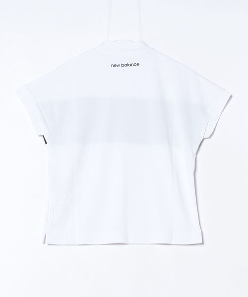 NEW BALANCE（ニューバランス）の「ニューバランス New Balance FRENCH SLEEVE MOCK NECK PO（シャツ/ブラウス・レディース・ベージュ/ホワイト/ブラック・S/M/L）」の4枚目の写真
