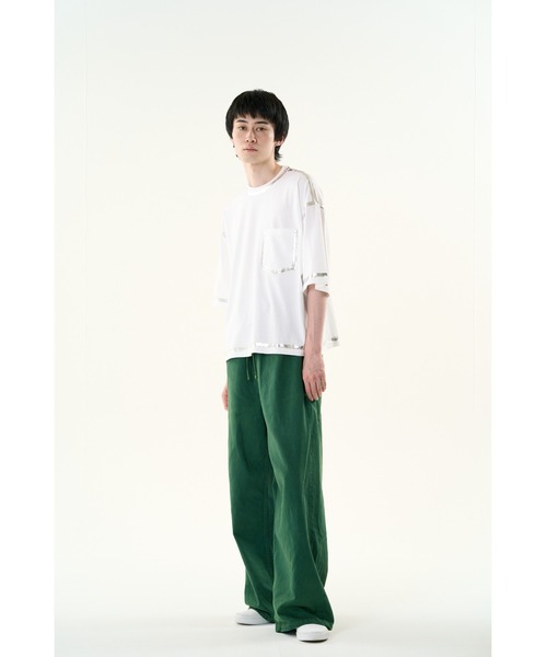 DISCOVERED(ディスカバード)の「COLOR DYE DENIM PANTS(デニムパンツ・メンズ・グリーン・LARGE/SMALL)」の12枚目の写真