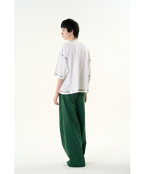 DISCOVERED(ディスカバード)の「COLOR DYE DENIM PANTS(デニムパンツ・メンズ・グリーン・LARGE/SMALL)」の15枚目の写真