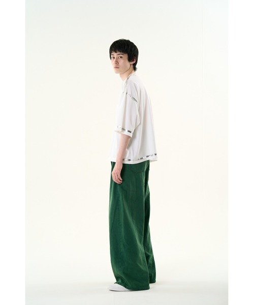 DISCOVERED(ディスカバード)の「COLOR DYE DENIM PANTS(デニムパンツ・メンズ・グリーン・LARGE/SMALL)」の16枚目の写真