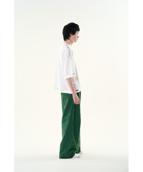 DISCOVERED(ディスカバード)の「COLOR DYE DENIM PANTS(デニムパンツ・メンズ・グリーン・LARGE/SMALL)」の18枚目の写真