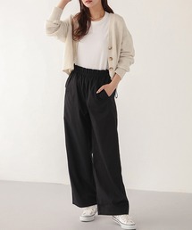 ウエストギャザードロストパンツ